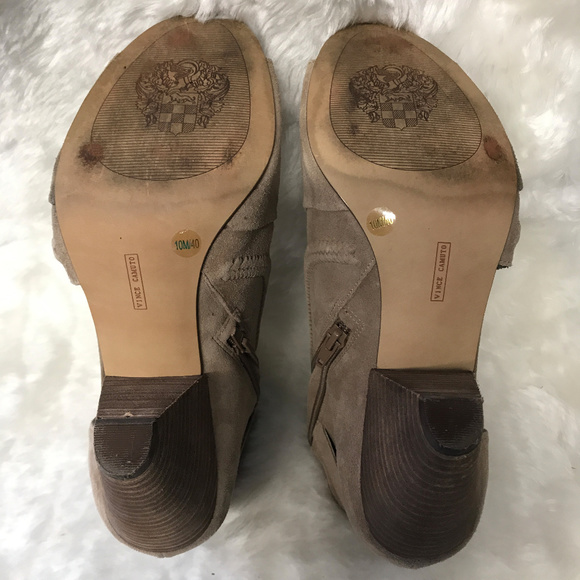 Vince Camuto 'Conley Buckle' Open Toe Bootie peep - Picture 6 of 8